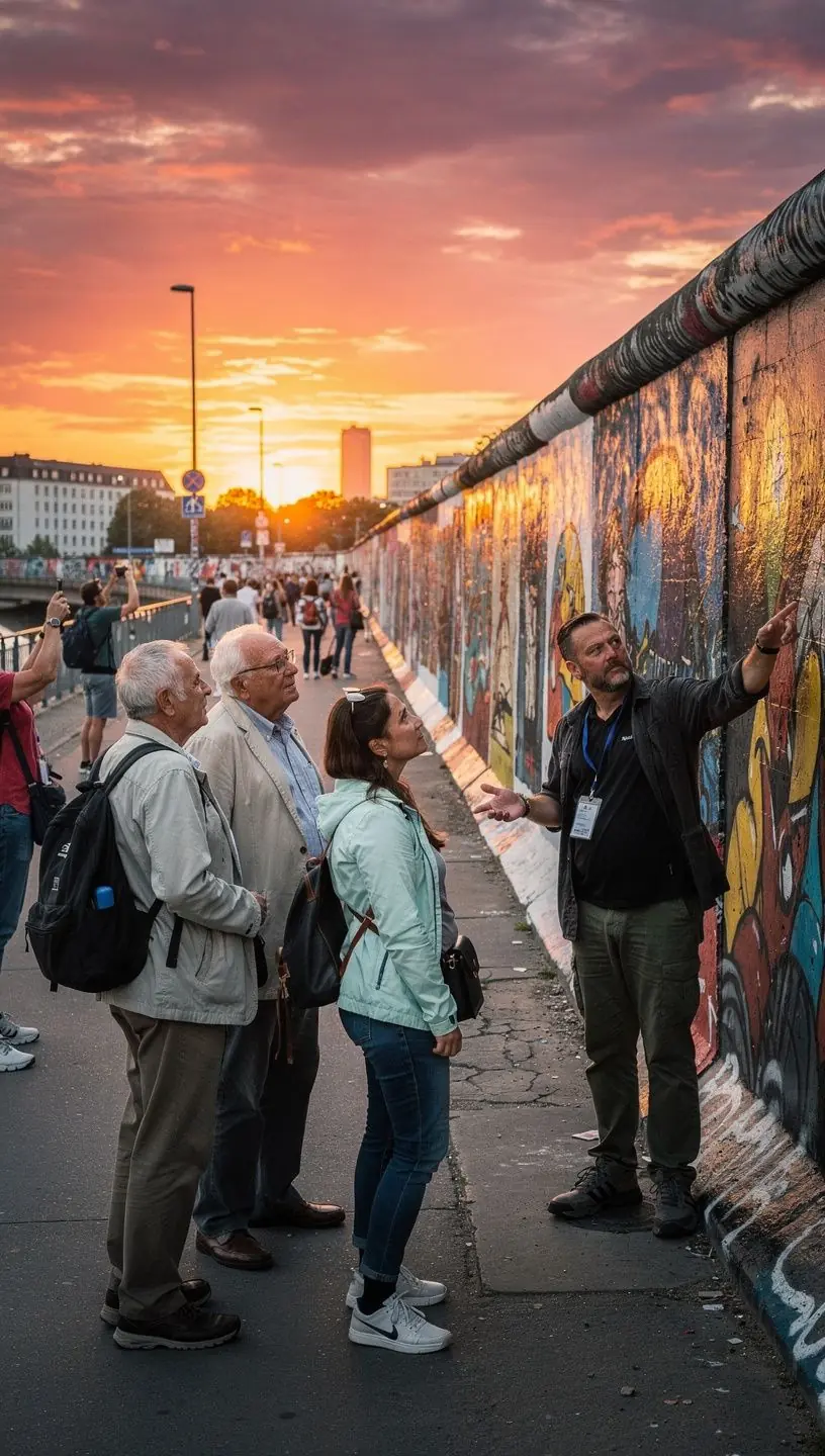 Ein Schild mit wichtigen Höflichkeitsregeln und nützlichen Phrasen für Touristen in Deutschland.